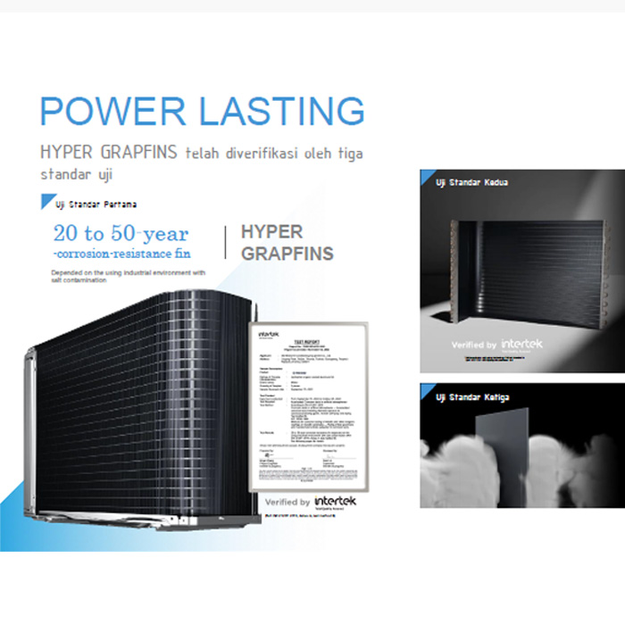 Midea AC Wall Mounted Split Standard Black Fin 2 PK - MSAFE-18CRN2X